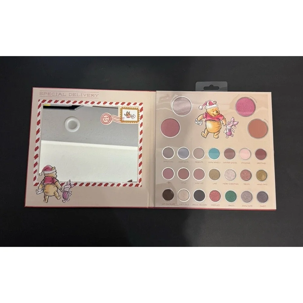RARE Taste Beauty X Winnie The Pooh Christmas Face & Eyeshadow Palette Large NEW